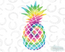 HT1015 • Tie Dye Pineapple-Country Gone Crazy-Country Gone Crazy