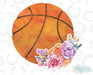 HT126 • Floral Basketball-Country Gone Crazy-Country Gone Crazy