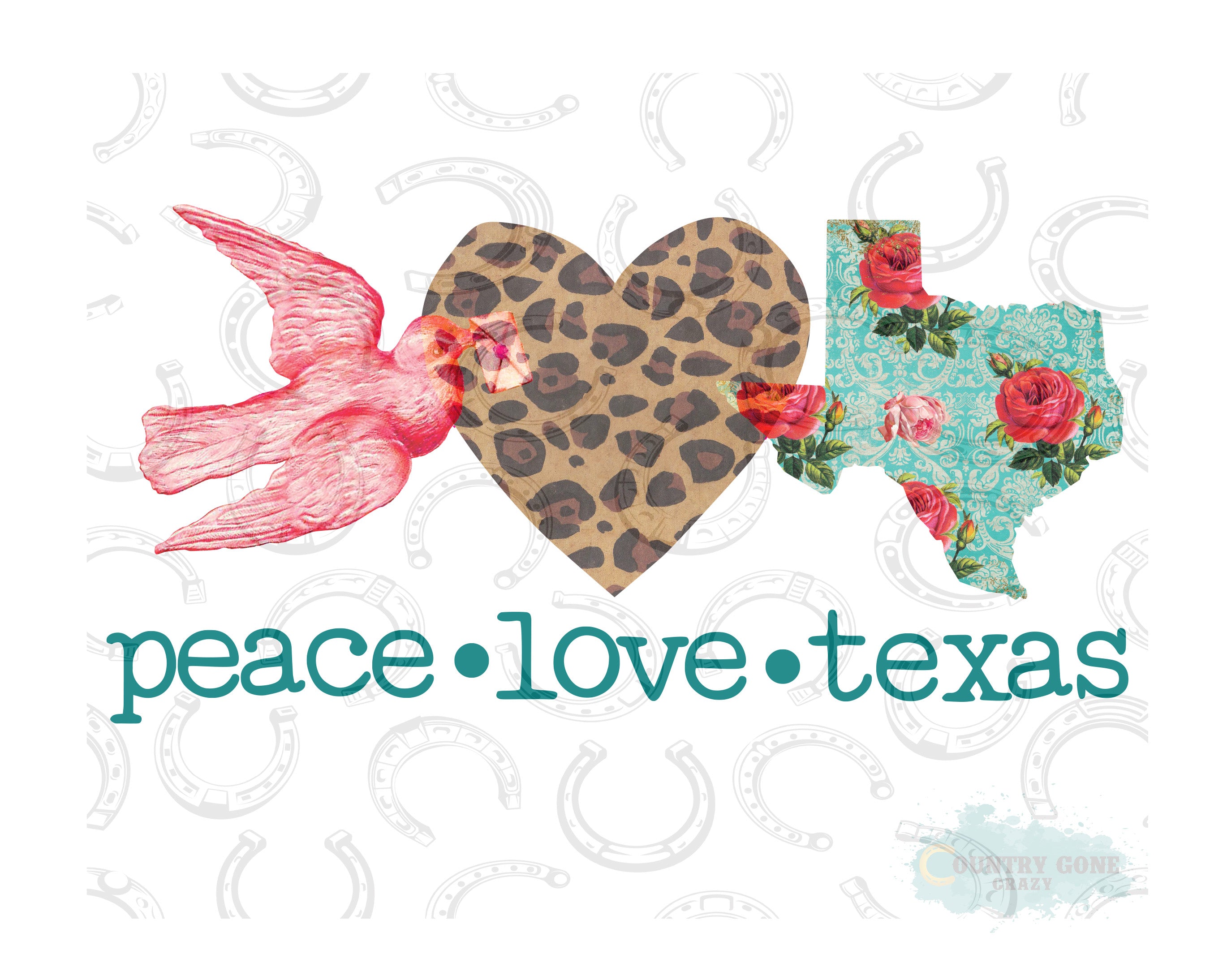 HT180 • Peace Love Texas-Country Gone Crazy-Country Gone Crazy