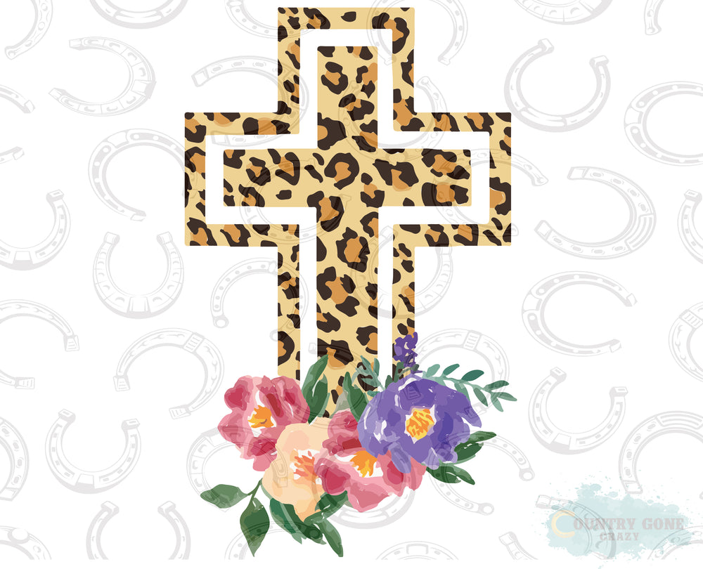 HT201 • Leopard Floral Cross-Country Gone Crazy-Country Gone Crazy