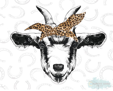 HT230 • Goat Leopard Bandana-Country Gone Crazy-Country Gone Crazy