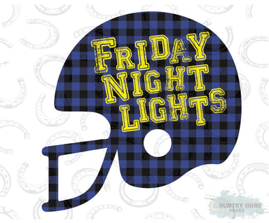 HT307 • Friday Night Lights Helmet-Country Gone Crazy-Country Gone Crazy