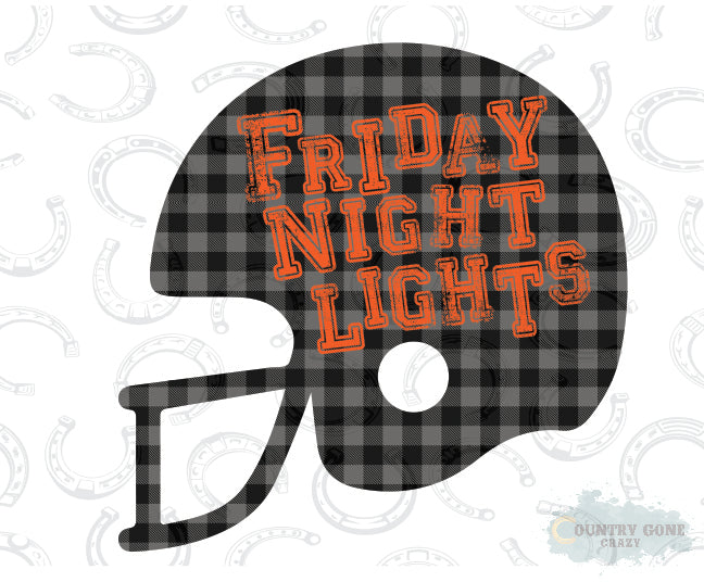 HT309 • Friday Night Lights Helmet-Country Gone Crazy-Country Gone Crazy