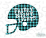 HT312 • Friday Night Lights Helmet-Country Gone Crazy-Country Gone Crazy