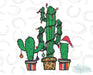 HT410 • Christmas Cacti-Country Gone Crazy-Country Gone Crazy