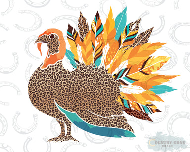 HT450 • Indian Turkey Feathers-Country Gone Crazy-Country Gone Crazy