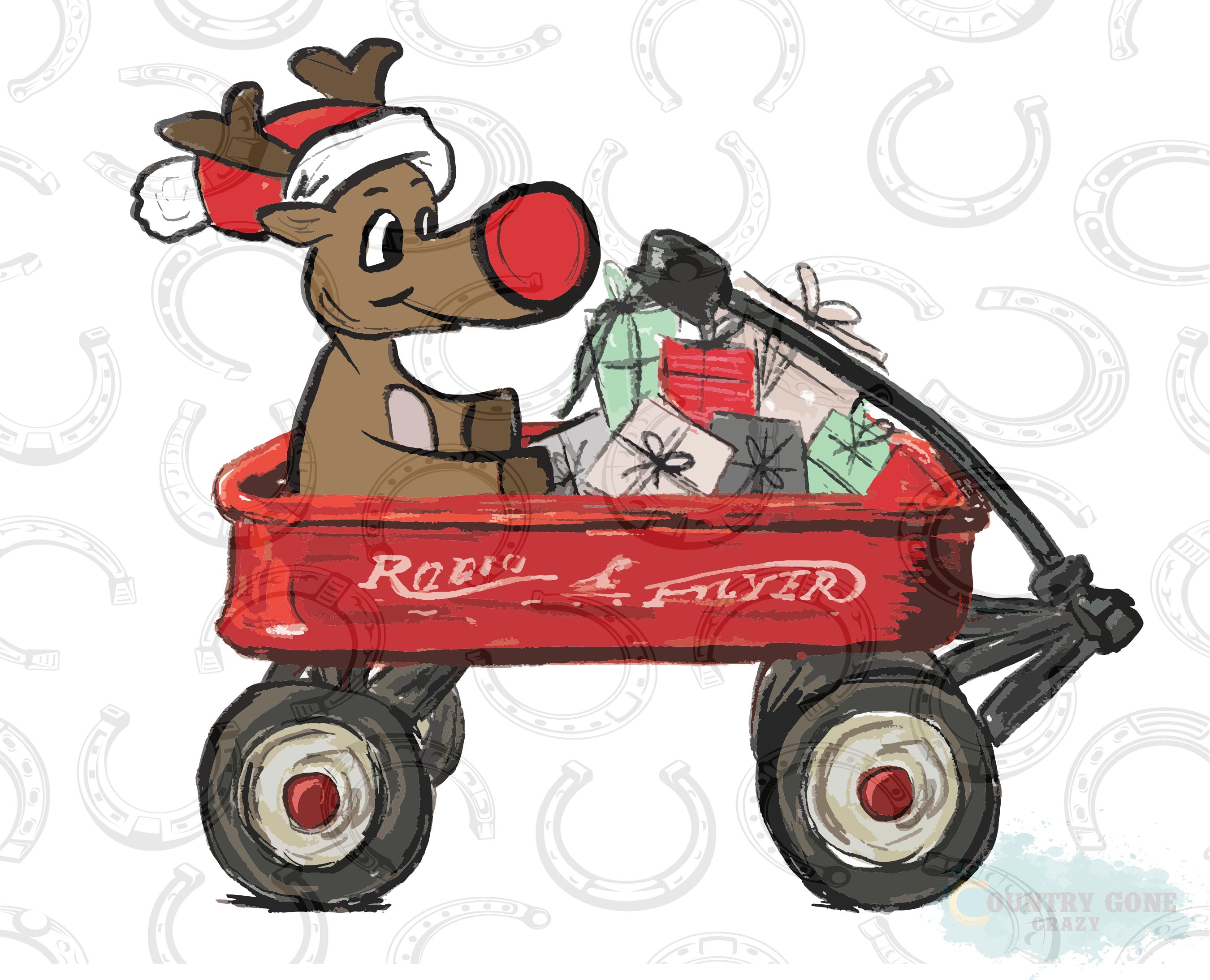 HT458 • Reindeer Wagon-Country Gone Crazy-Country Gone Crazy
