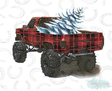 HT459 • Christmas Monster Truck-Country Gone Crazy-Country Gone Crazy