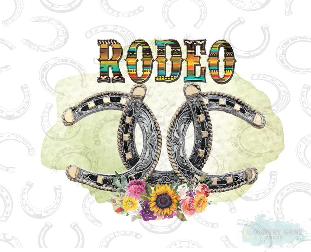 HT557 • Rodeo Horseshoes-Country Gone Crazy-Country Gone Crazy