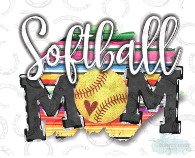 HT570 • Softball Mom-Country Gone Crazy-Country Gone Crazy