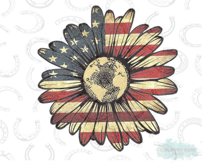 HT676 • American Sunflower-Country Gone Crazy-Country Gone Crazy