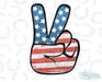 HT680 • American Peace Sign-Country Gone Crazy-Country Gone Crazy