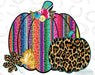 HT871 • Serape Leopard Pumpkin-Country Gone Crazy-Country Gone Crazy