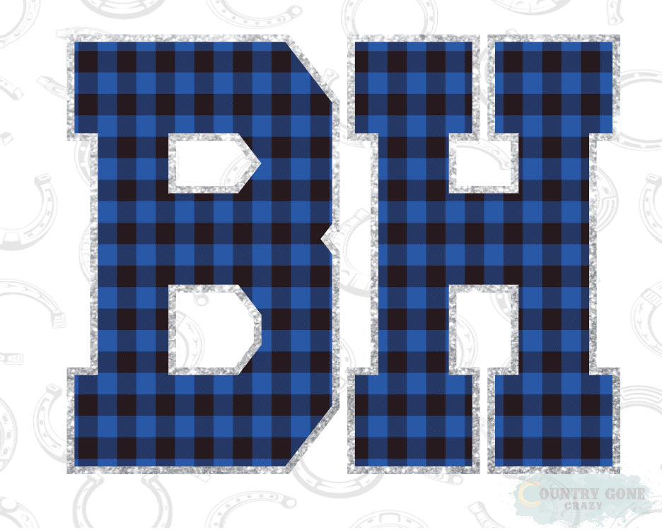 HT912 • BH Buffalo Plaid-Country Gone Crazy-Country Gone Crazy