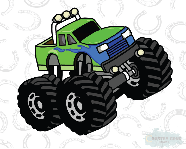 HT948 • Monster Truck — Country Gone Crazy