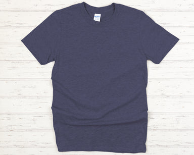 Heather Navy - Adult Softstyle T-Shirt-Gildan-Country Gone Crazy