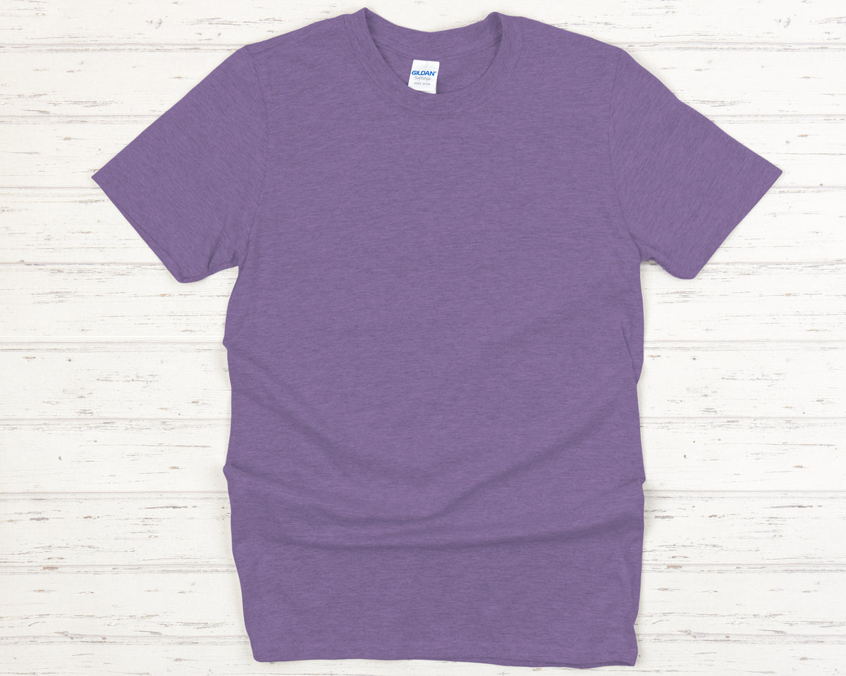 Heather Purple Adult Softstyle T-Shirt1
