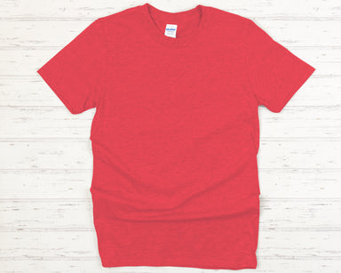 Heather Red - Adult Softstyle T-Shirt-Gildan-Country Gone Crazy