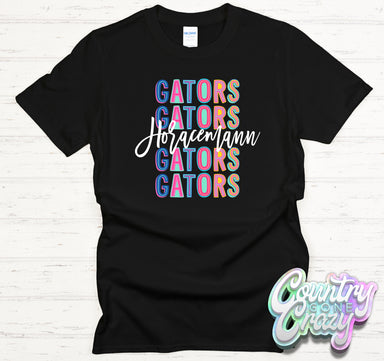Horacemann Gators Fun Letters - T-Shirt-Country Gone Crazy-Country Gone Crazy