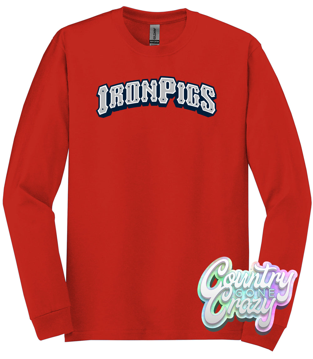 Iron Pigs Long Sleeve-Country Gone Crazy-Country Gone Crazy