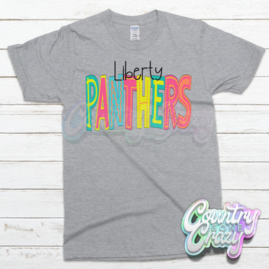 Liberty Panthers MOODLE T-Shirt-Country Gone Crazy-Country Gone Crazy