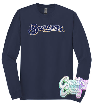 Milwaukee Brewers Long Sleeve — Country Gone Crazy