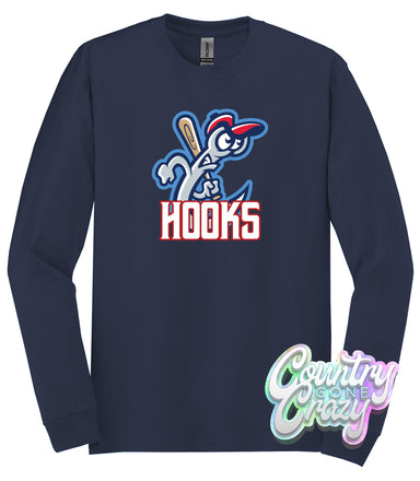 Hooks Long Sleeve-Country Gone Crazy-Country Gone Crazy