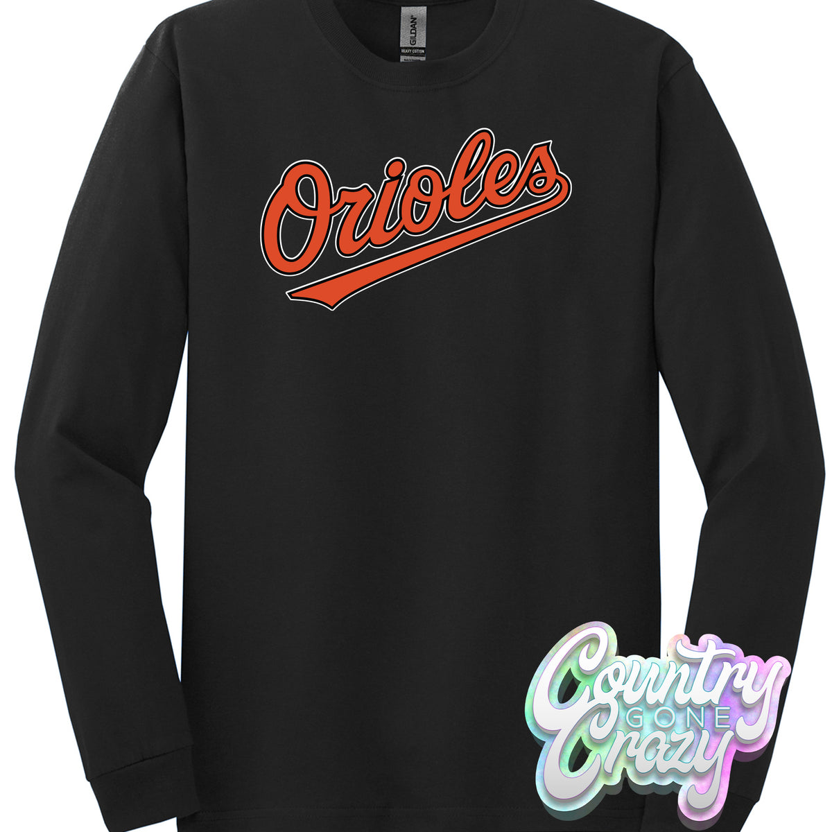 Baltimore Orioles T-Shirt — Country Gone Crazy