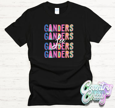 Lee Ganders Fun Letters - T-Shirt-Country Gone Crazy-Country Gone Crazy