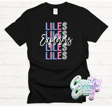 Liles Learning Academy Fun Letters - T-Shirt-Country Gone Crazy-Country Gone Crazy