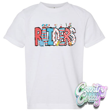 RAIDERS Dr. Seuss Letters T-Shirt-Country Gone Crazy-Country Gone Crazy