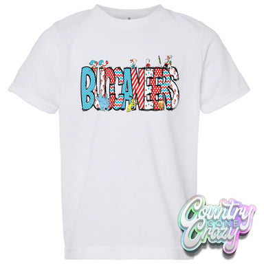 BUCCANEERS Dr. Seuss Letters T-Shirt-Country Gone Crazy-Country Gone Crazy
