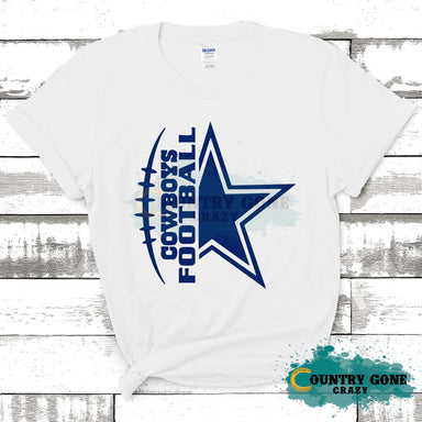 HT2225 • Cowboys Football-Country Gone Crazy-Country Gone Crazy