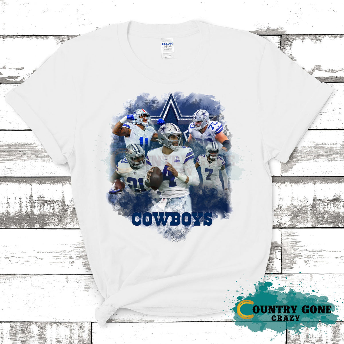 Youth Camo Dallas Cowboys Rodeo T-Shirt