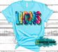 HT1060 • Lions Tie Dye-Country Gone Crazy-Country Gone Crazy