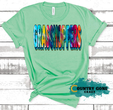 HT1061 • Grasshoppers Tie Dye-Country Gone Crazy-Country Gone Crazy