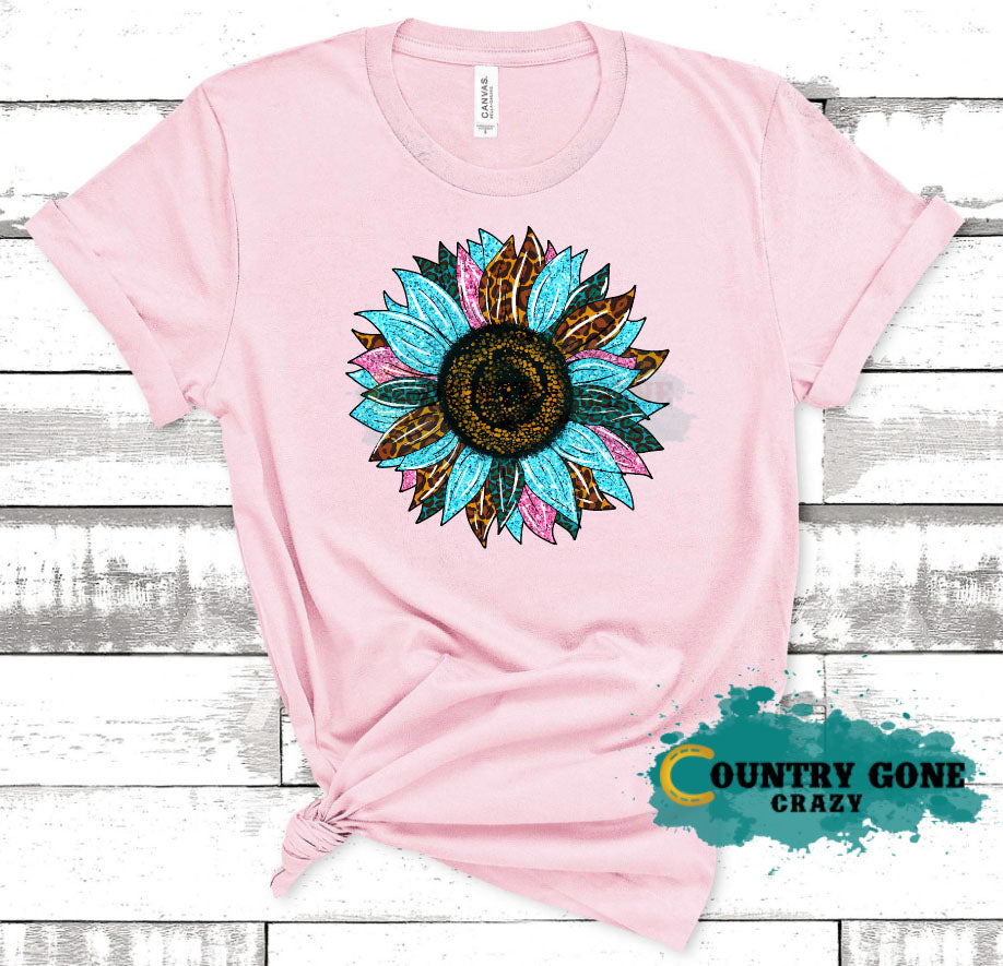 HT1362 • Turquoise Sunflower-Country Gone Crazy-Country Gone Crazy