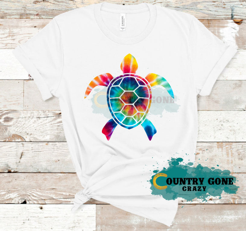 HT1399 • Tie Dye Sea Turtle-Country Gone Crazy-Country Gone Crazy