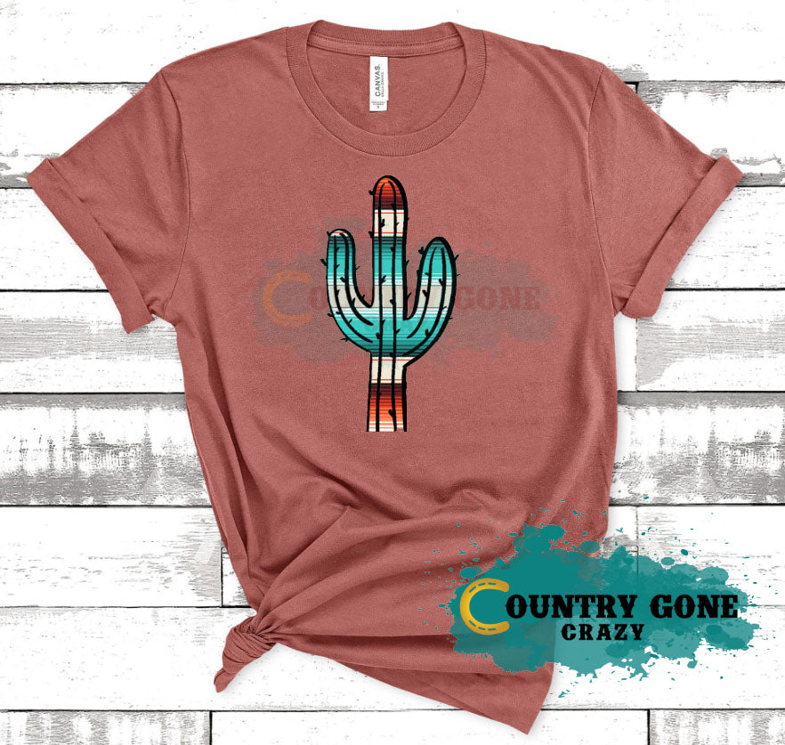 HT1434 • Serape Cactus-Country Gone Crazy-Country Gone Crazy