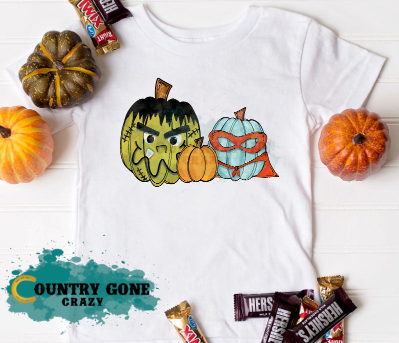 HT1479 • Superhero Pumpkins-Country Gone Crazy-Country Gone Crazy