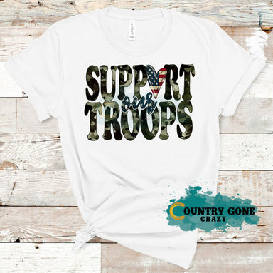 HT1504 • Support Our Troops-Country Gone Crazy-Country Gone Crazy