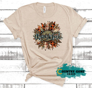 HT1551 • Thankful Sunflower-Country Gone Crazy-Country Gone Crazy