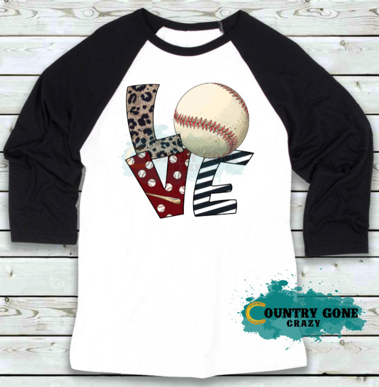 HT1683 • Love Baseball-Country Gone Crazy-Country Gone Crazy