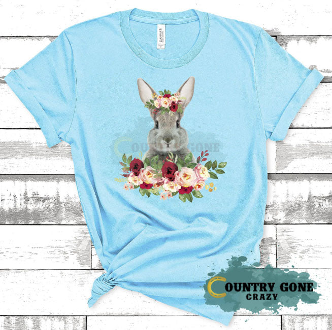 HT1779 • Bunny in Flowers-Country Gone Crazy-Country Gone Crazy