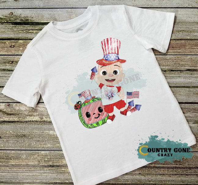HT1919 • Coco Melon Patriotic-Country Gone Crazy-Country Gone Crazy