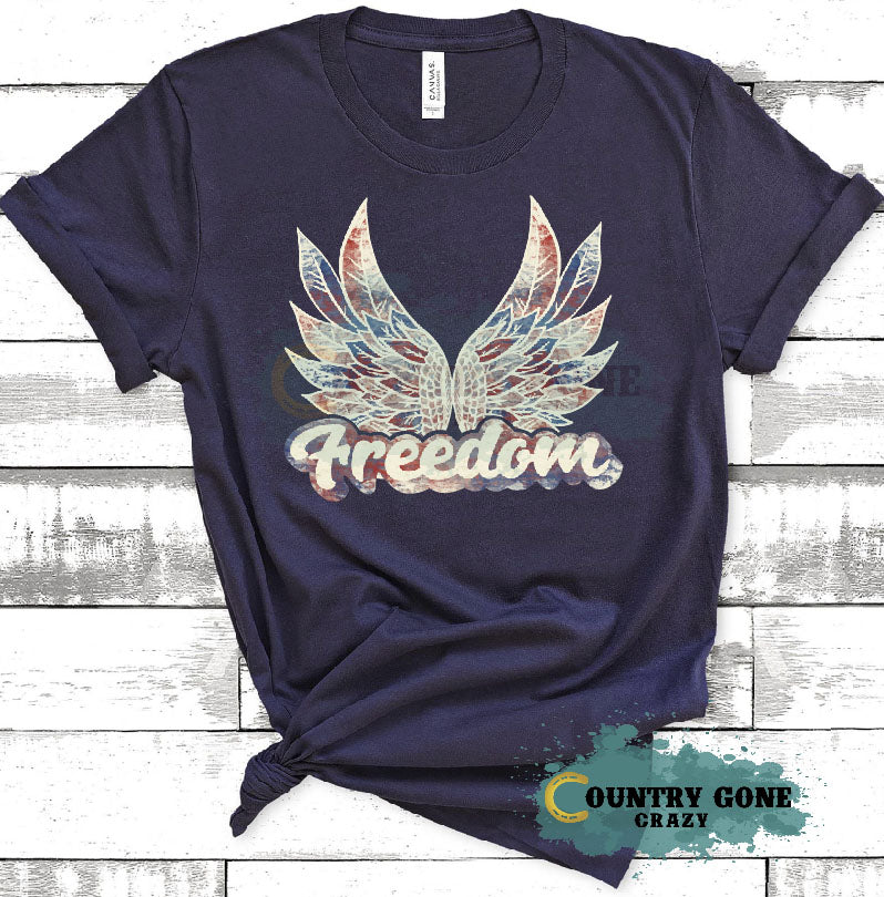 HT1931 • Freedom Feather Wings-Country Gone Crazy-Country Gone Crazy