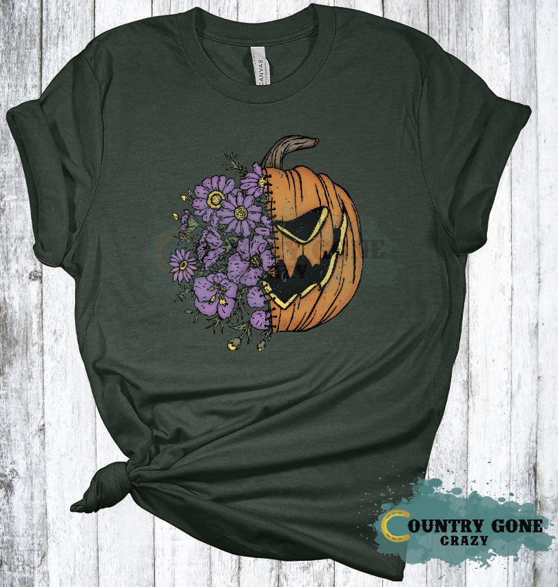 HT2038 • Flowers Pumpkin-Country Gone Crazy-Country Gone Crazy