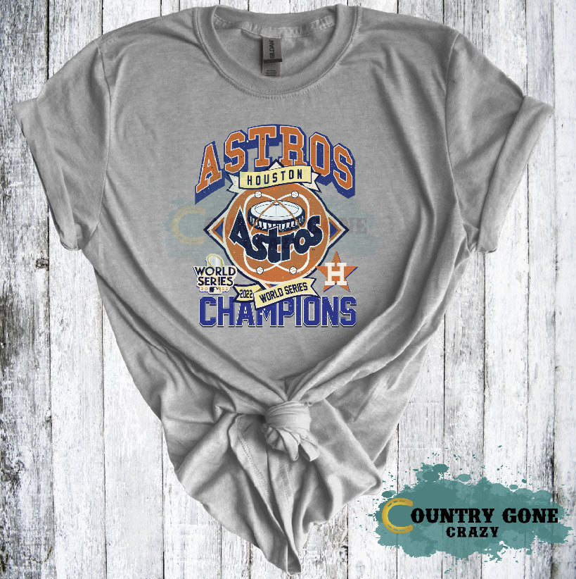 HT2148  Houston Astros 2022 World Series Champions — Country Gone Crazy
