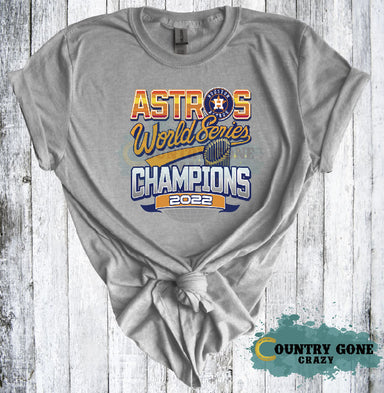 HT2132 • Houston Astros 2022 World Series — Country Gone Crazy