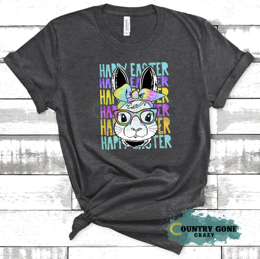 HT1774 • Hipster Easter Bunny-Country Gone Crazy-Country Gone Crazy